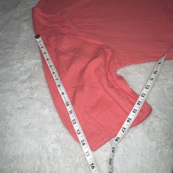 Soft Surroundings Womens Midi Dress 3X Short Sleeve Buttons V-Neck Plus Size NEW - Picture 7 of 11